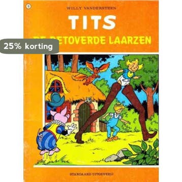 De betoverde laarzen / Tits / 10 9789002142765, Verzenden, Gelezen, Willy Vandersteen