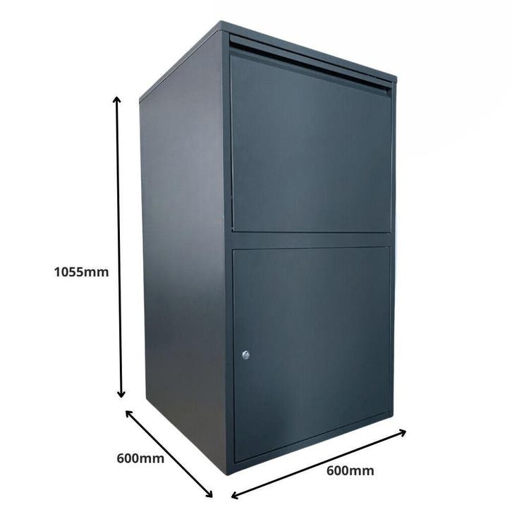 Grootste pakketbrievenbus beschikbaar - Antraciet, Jardin & Terrasse, Boîtes aux lettres, Envoi