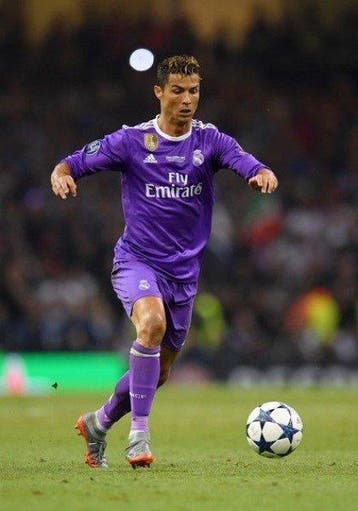 Real Madrid Adidas Away Long Sleeve Shirt 2016/2017 Purple, Nieuw