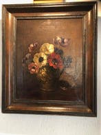 Jan Simon Hendrik Kever (1854-1922) - Stilleven met bloemen