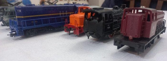 Jouef, Fleischmann H0 - Modeltrein locomotief (6) - Lotto, Hobby en Vrije tijd, Modeltreinen | H0