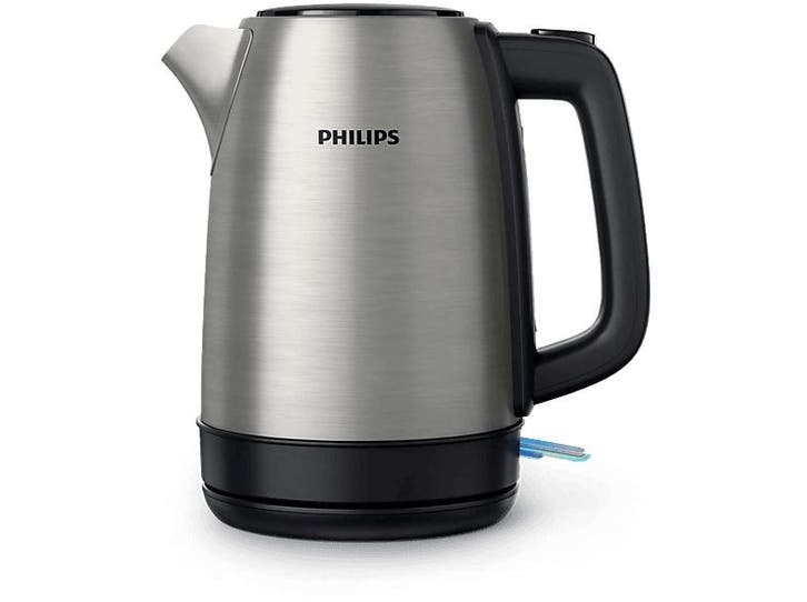 Philips -  Waterkoker Daily Collection  - Inox, Elektronische apparatuur, Waterkokers, Nieuw, Draadloos, 1 tot 2 liter, Verzenden