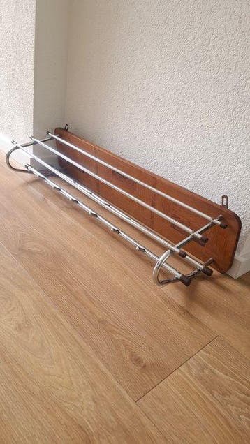 Porte-manteau - Bois, Chrome