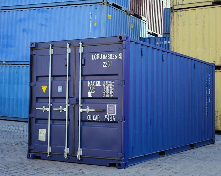 20ft Dree Deurhendels Container Kopen - Nieuw | CARU, Articles professionnels, Machines & Construction | Abris de chantier & Conteneurs