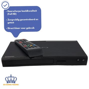 Samsung BD-J5500 | 3D Blu-ray Speler | Blu ray | DVD speler, Audio, Tv en Foto, Verzenden, Zo goed als nieuw, Samsung
