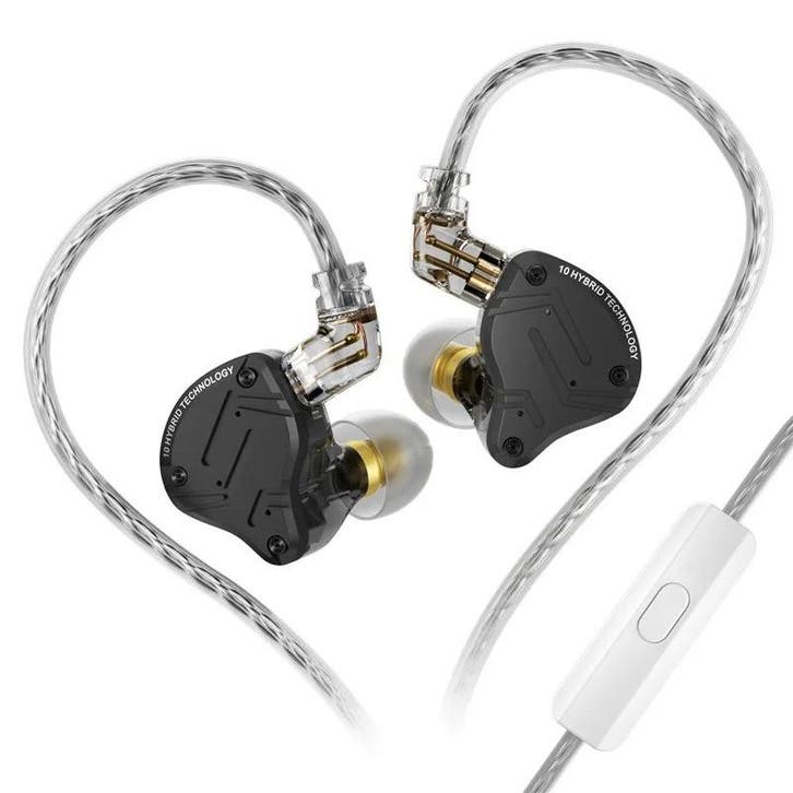 DrPhone KZ ZS10 PRO X - In-Ear HiFi Oordopjes – 1DD+4BA, Audio, Tv en Foto, Hoofdtelefoons, Nieuw, Verzenden