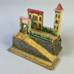 Decoratief ornament - Antique - Toy soldier wooden fort -