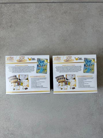 Pokémon - 2 Elite trainer box - ETB 30th anniversary pokemon, Nieuw