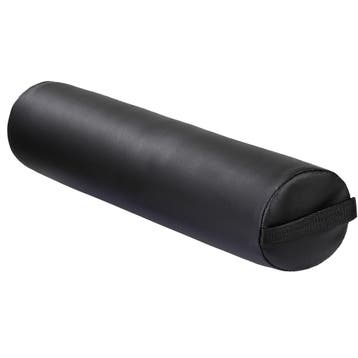 Massagerol rond van kunstleer - zwart, Verzenden, Nieuw