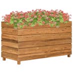 Plantenbak Teakhout | Tweede kansje | OP = OP, Gebruikt, 100 cm of meer, Rechthoekig, Hout
