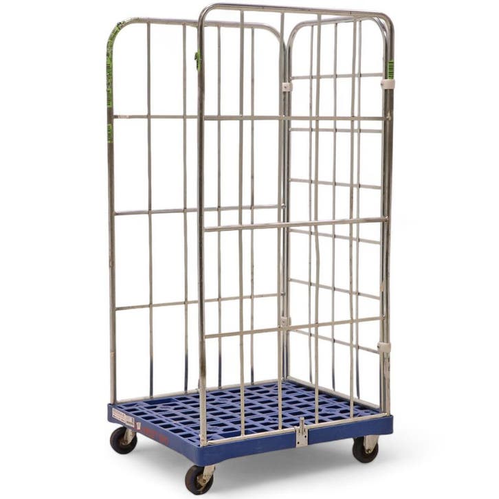 Gebruikte 3-Heks rolcontainer insteekhekken, Articles professionnels, Machines & Construction | Abris de chantier & Conteneurs