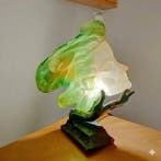 Yves Lohe (1947) - Sculpture, Sculpture lampe d un visage