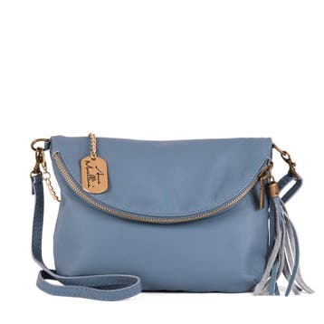2dekans | Anna Morellini Tas - Blauw, Handtassen en Accessoires, Tassen | Damestassen, Ophalen of Verzenden, Nieuw