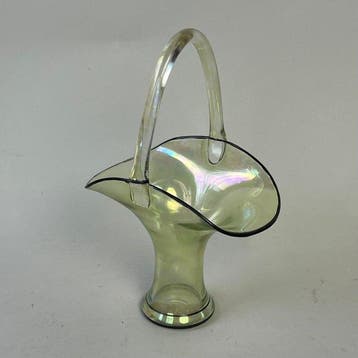 Vaas - Art Deco Posey vaasjes of Bruidsuiker Mandje -