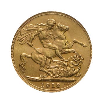 Gouden Sovereign munt