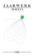 Jaarwerk MMXVI / Jaarboek van de Vereniging van West-Vlaamse, Verzenden, Zo goed als nieuw, De Scriptomanen VWS West-Vlaamse Auteurs