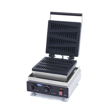 Wafelijzer Lolly Dennenboom | 50–300°C | RVS | Vier wafels, Verzenden