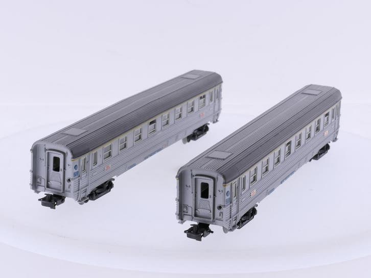 Schaal H0 Märklin 4050 set van 2 Personenwagon 1e klasse..., Hobby en Vrije tijd, Modeltreinen | H0, Wisselstroom, Analoog, Gebruikt