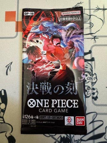 Bandai - 25 Booster pack - One Piece - ONE PIECE CARD GAME, Hobby & Loisirs créatifs