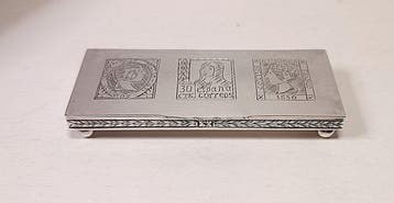 Doos - .915 zilver, Antiek en Kunst