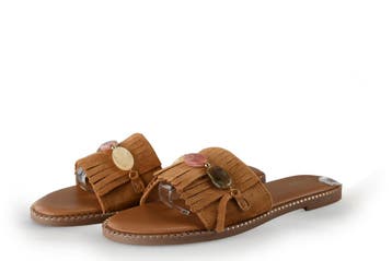 Graceland Slippers in maat 38 Bruin, Slippers, Bruin, Verzenden, Zo goed als nieuw