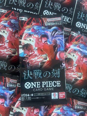 Bandai - 40 Booster pack - One Piece - 40x OP-16: The Time, Hobby en Vrije tijd, Verzamelkaartspellen | Overige, Nieuw