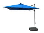 Zweefparasol 250x250cm met voet (Zweefparasols, Parasols), Ophalen of Verzenden, Nieuw, Zweefparasol