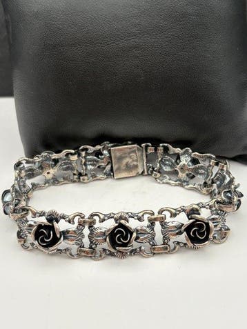 Zilver - Armband - Roos, Amsterdam, Teka