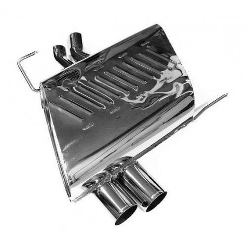 Einddemper Z4 Roadster E85 | Eisenmann Race 2x Ø 76 mm, Auto-onderdelen, Uitlaatsystemen, Nieuw, Verzenden