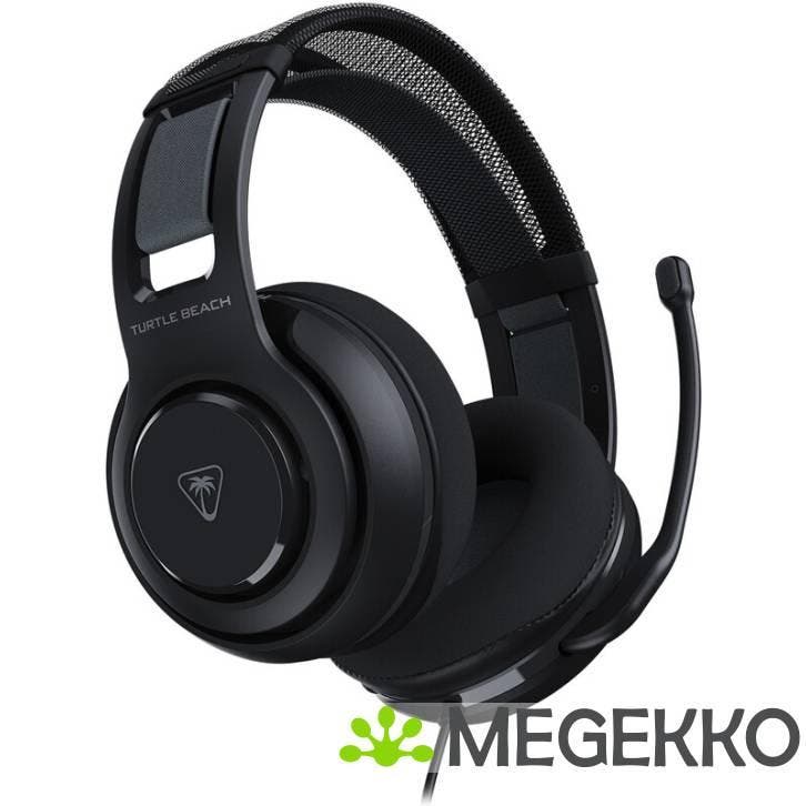 Turtle Beach Atlas 200 Multiplatform Gaming Headset Zwart, Computers en Software, Headsets, Nieuw, Verzenden