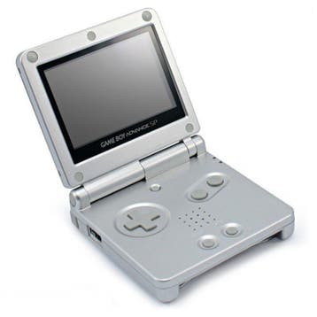 Nintendo Game Boy Advance SP Silver (Nette Staat), Ophalen of Verzenden