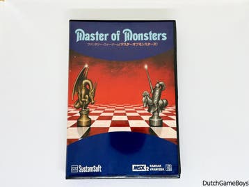 MSX - Master Of Monsters, Verzenden