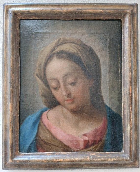 Italiaanse school (XVIII) - Madonna addolorata, Antiquités & Art, Art | Peinture | Classique