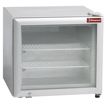 Vitrine tafelmodel negatieve T°, 50 liter, zonder lichtbak, Verzenden, Nieuw in verpakking, Koelen en Vriezen