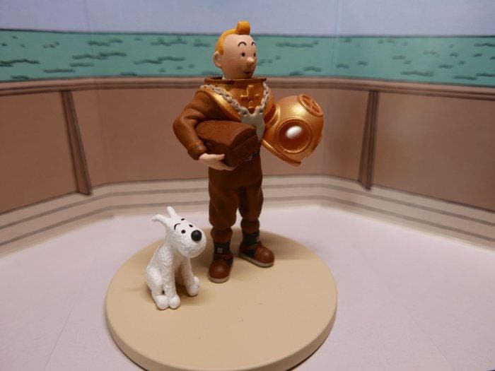 Tintin - 1 - Tintin scène cube: - Le Secret de la Licorne –, Livres, BD | Comics