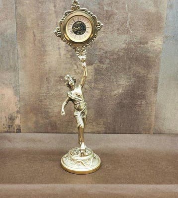 Pendule - - Gegoten messing - 1950-1960