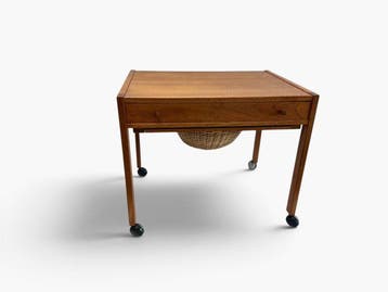 Bijzettafel - Hout, Teak