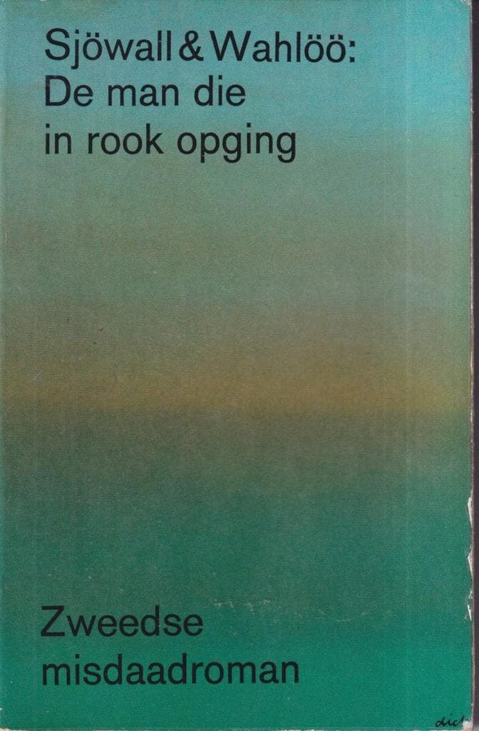 De man die in rook opging / Sjöwall & Wahlöö 9789022914403, Livres, Livres Autre, Envoi