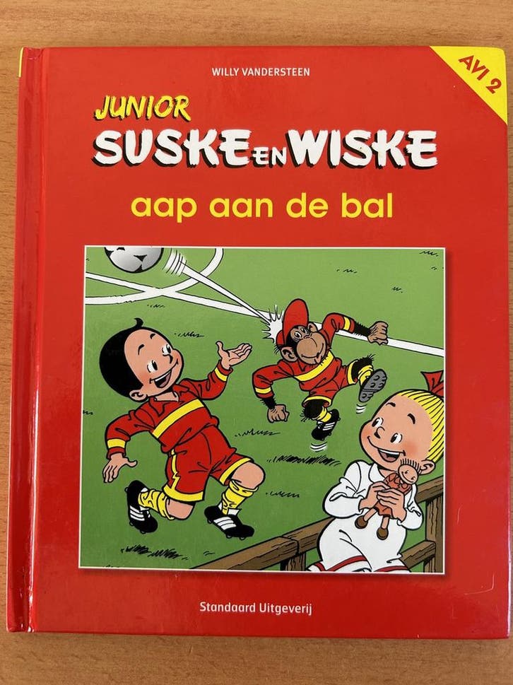 Suske en Wiske junior Aap aan de Bal AVI-2 9789903238628, Boeken, Overige Boeken, Gelezen, Verzenden