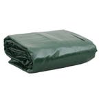 vidaXL Dekzeil 650 g/m² 4x5 m groen, Verzenden