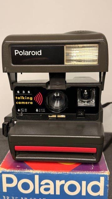 Polaroid 636 Talking Camera | Analoge camera, Nieuw