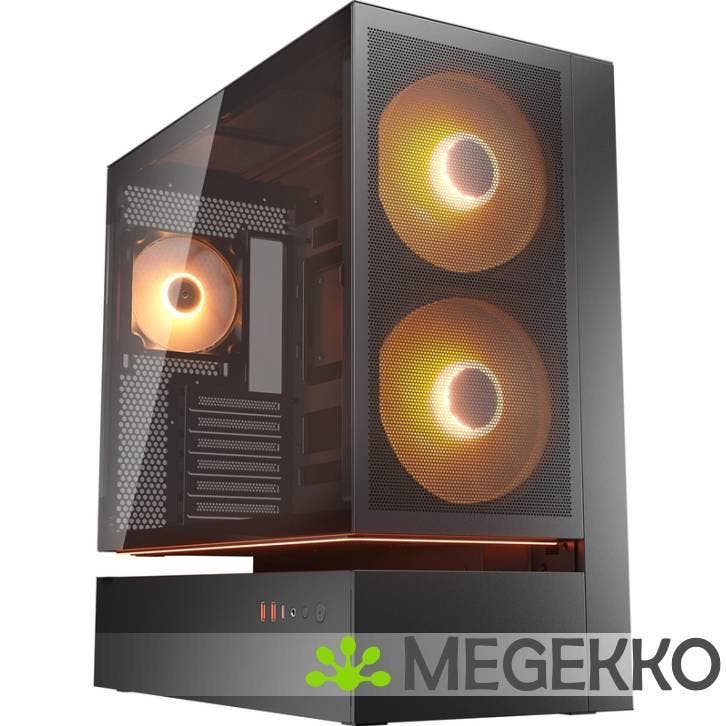 COUGAR Gaming CFV235 Mesh Midi Tower Zwart, Computers en Software, Computerbehuizingen, Nieuw, Verzenden