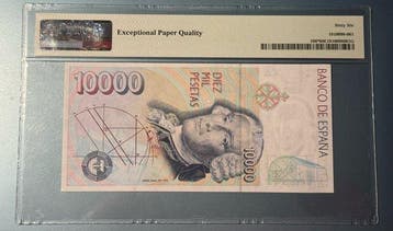 Spanje. - 10.000 Pesetas 1992 (ND 1996) (Zonder
