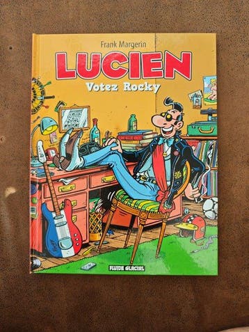 Lucien - Votez Rocky + dédicace - C - 1 Album - Herdruk -, Nieuw