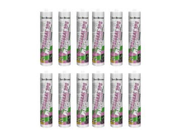 Veiling - 12x Den Braven Hybriseal 2PS Afdichtingskit Wit (2, Nieuw
