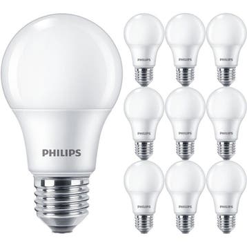 PHILIPS CorePro LEDbulb E27 Peer Mat 4.9W 4000K, Huis en Inrichting, Verzenden, Nieuw