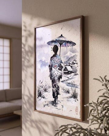 MEDSAN - Snow Village Geisha () - UNIQUE WORK