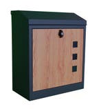 Grote Brievenbus Pakketten | 43x24x52 | Nieuw, Tuin en Terras, Brievenbussen, Ophalen of Verzenden, Nieuw, Staal, Staande brievenbus