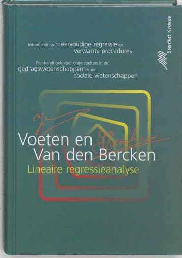 Lineaire regressieanalyse 9789020732313 M.J.M. Voeten, Boeken, Verzenden, Gelezen, M.J.M. Voeten