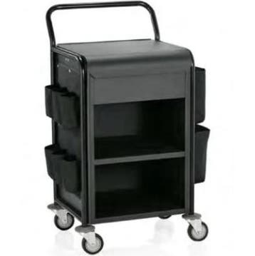 Huishoudwagen | Aluminium | 2 Niveaus | Wielen (Geremd) |, Zakelijke goederen, Verzenden, Nieuw in verpakking
